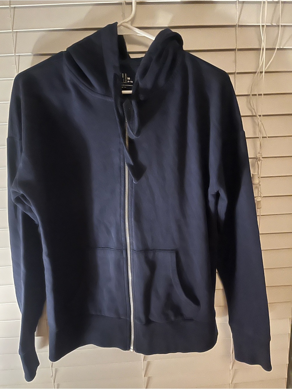 Time and Tru Navy Zip-Up Hoodie